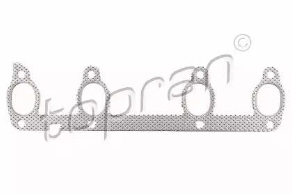 Прокладка, выпускной коллектор TOPRAN купить