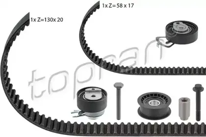 Комплект ремня ГРМ TOPRAN купить