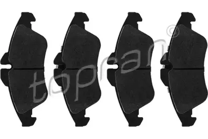 Комплект тормозных колодок, дисковый тормоз TOPRAN купить