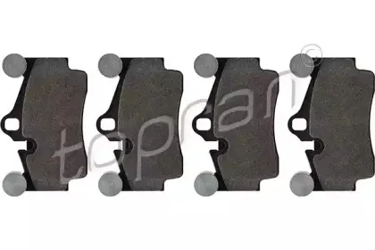 Комплект тормозных колодок, дисковый тормоз TOPRAN купить