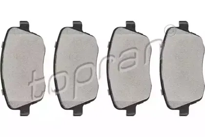 Комплект тормозных колодок, дисковый тормоз TOPRAN купить