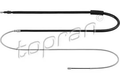 Трос, стояночная тормозная система TOPRAN купить
