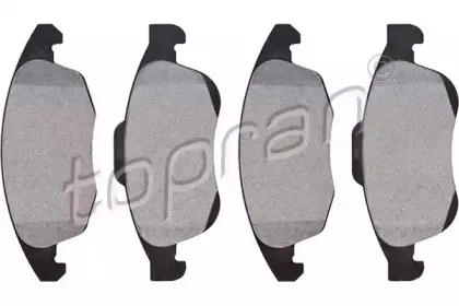 Комплект тормозных колодок, дисковый тормоз TOPRAN купить