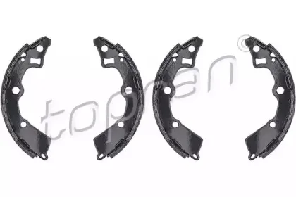 Комплект тормозных колодок TOPRAN купить