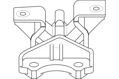 Подвеска, двигатель TOPRAN купить