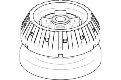 Опора стойки амортизатора TOPRAN купить
