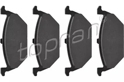 Комплект тормозных колодок, дисковый тормоз TOPRAN купить