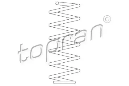 Пружина ходовой части TOPRAN купить