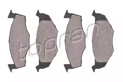 Комплект тормозных колодок, дисковый тормоз TOPRAN купить