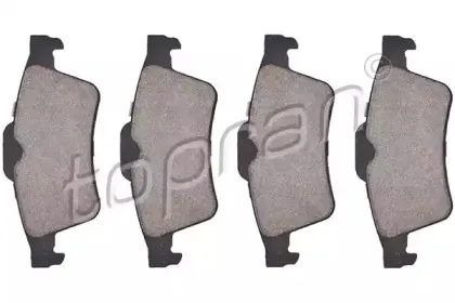 Комплект тормозных колодок, дисковый тормоз TOPRAN купить