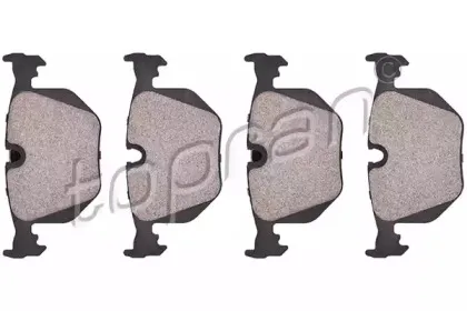 Комплект тормозных колодок, дисковый тормоз TOPRAN купить