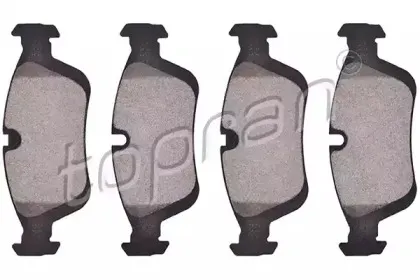 Комплект тормозных колодок, дисковый тормоз TOPRAN купить