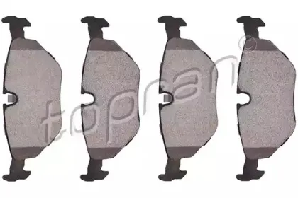 Комплект тормозных колодок, дисковый тормоз TOPRAN купить