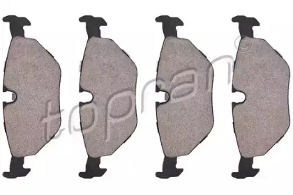 Комплект тормозных колодок, дисковый тормоз TOPRAN купить