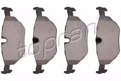 Комплект тормозных колодок, дисковый тормоз TOPRAN купить