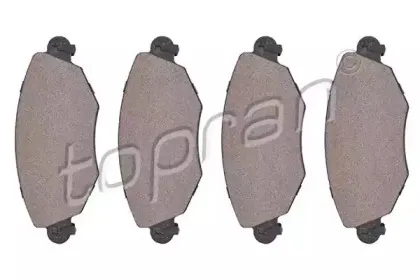 Комплект тормозных колодок, дисковый тормоз TOPRAN купить
