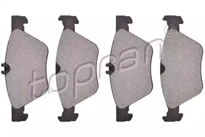 Комплект тормозных колодок, дисковый тормоз TOPRAN купить