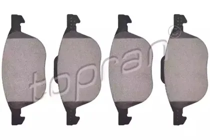 Комплект тормозных колодок, дисковый тормоз TOPRAN купить