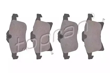 Комплект тормозных колодок, дисковый тормоз TOPRAN купить