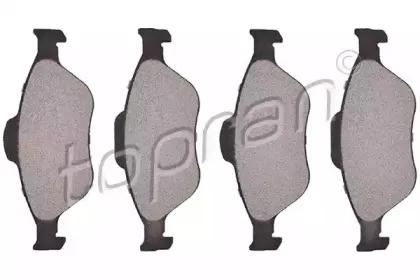Комплект тормозных колодок, дисковый тормоз TOPRAN купить