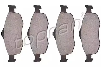 Комплект тормозных колодок, дисковый тормоз TOPRAN купить
