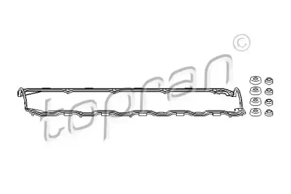 Комплект прокладок, крышка головки цилиндра TOPRAN купить