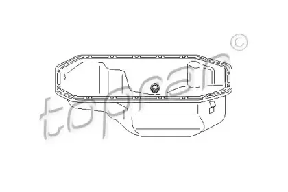 Масляный поддон TOPRAN купить
