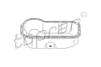 Масляный поддон TOPRAN купить