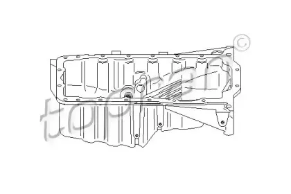 Масляный поддон TOPRAN купить