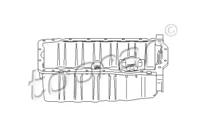 Масляный поддон TOPRAN купить