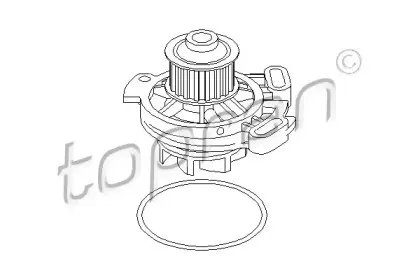 Водяной насос TOPRAN купить