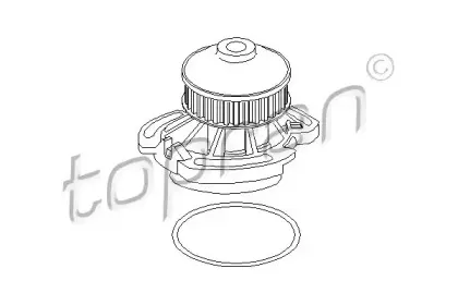Водяной насос TOPRAN купить