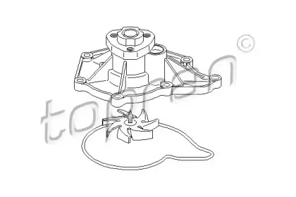 Водяной насос TOPRAN купить