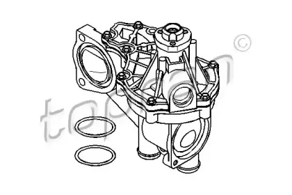 Водяной насос TOPRAN купить