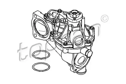 Водяной насос TOPRAN купить