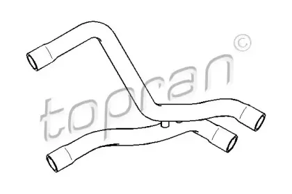 Шланг радиатора TOPRAN купить