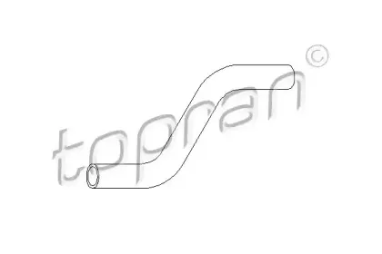 Шланг радиатора TOPRAN купить