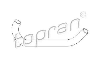 Шланг радиатора TOPRAN купить