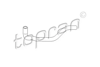 Шланг радиатора TOPRAN купить