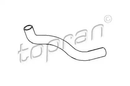 Шланг радиатора TOPRAN купить