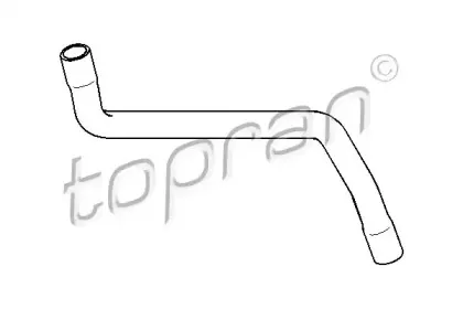 Шланг радиатора TOPRAN купить