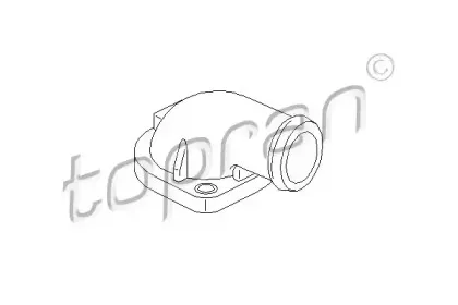 Фланец охлаждающей жидкости TOPRAN купить