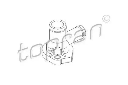 Фланец охлаждающей жидкости TOPRAN купить