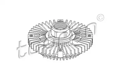 Сцепление, вентилятор радиатора TOPRAN купить