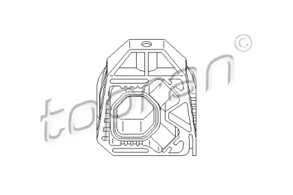 Подвеска, радиатор TOPRAN купить