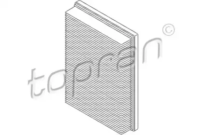 Воздушный фильтр TOPRAN купить