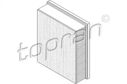 Воздушный фильтр TOPRAN купить