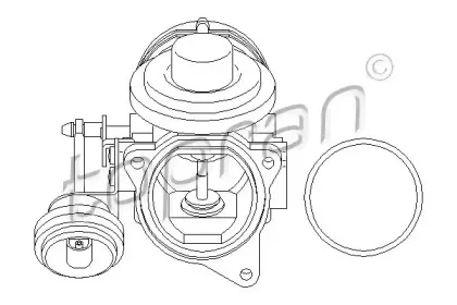 Клапан возврата ОГ TOPRAN купить