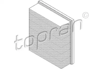 Воздушный фильтр TOPRAN купить