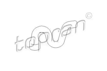 Трубка нагнетаемого воздуха TOPRAN купить